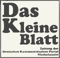 das kleine Blatt