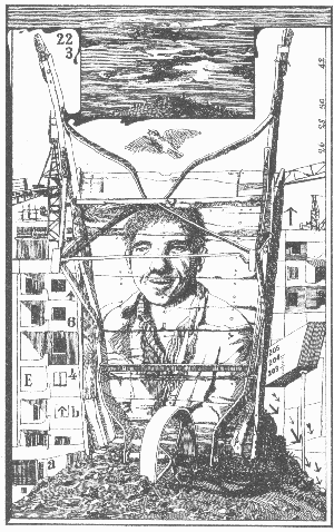 Bemühung (Illustration: Klaus Ensikat)