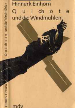 Buch-Einband: Quichote und die Windmühlen